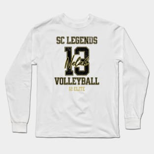 Nelah #13 SC Legends (12 Elite) - White Long Sleeve T-Shirt